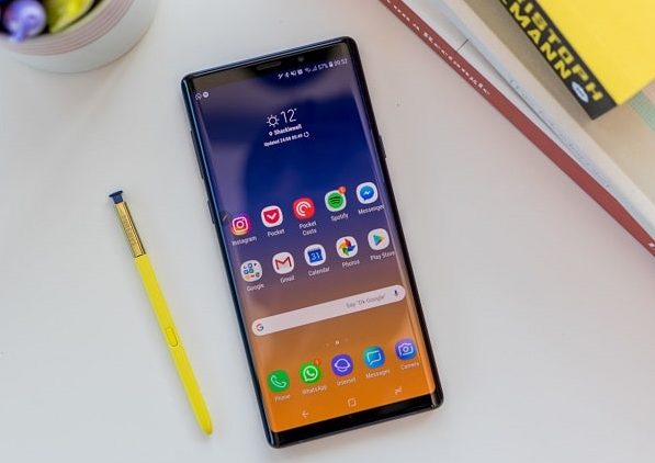 Màn hình Samsung Note 9 bị sọc ngang khắc phục thế nào