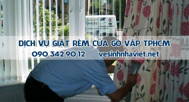Dịch vụ giặt rèm cửa giao nhận tận nơi