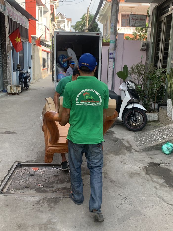 Taxi Tải 24H - Dịch vụ chuyển nhà trọn gói TpHCM uy tín, giá rẻ