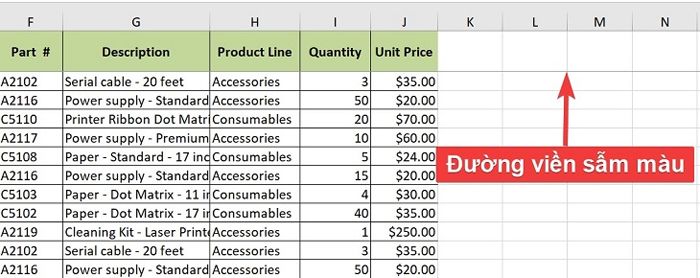 Hướng dẫn cách cố định cột, cố định dòng trong Excel