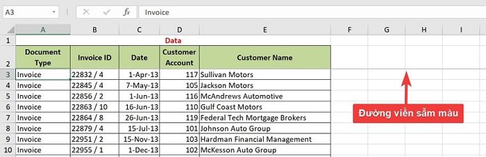 Hướng dẫn cách cố định cột, cố định dòng trong Excel