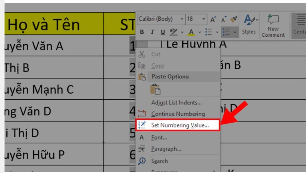 Hướng dẫn chi tiết về cách đánh số thứ tự trong word đơn giản