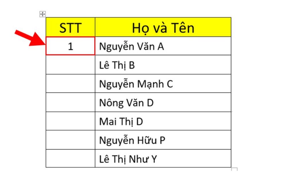 Hướng dẫn chi tiết về cách đánh số thứ tự trong word đơn giản