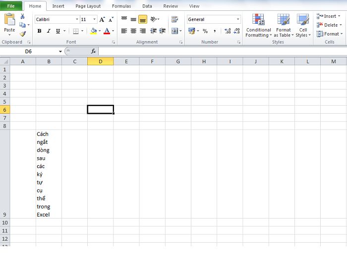 Gợi ý 4 cách xuống dòng trong 1 ô excel đơn giản