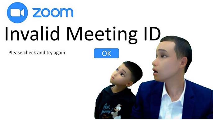 Zoom bị lỗi Invalid Meeting ID trên máy tính phải làm sao?