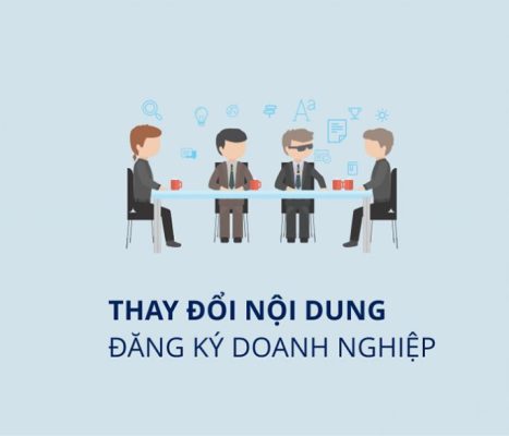 Thủ tục thay đổi nội dung đăng ký kinh doanh