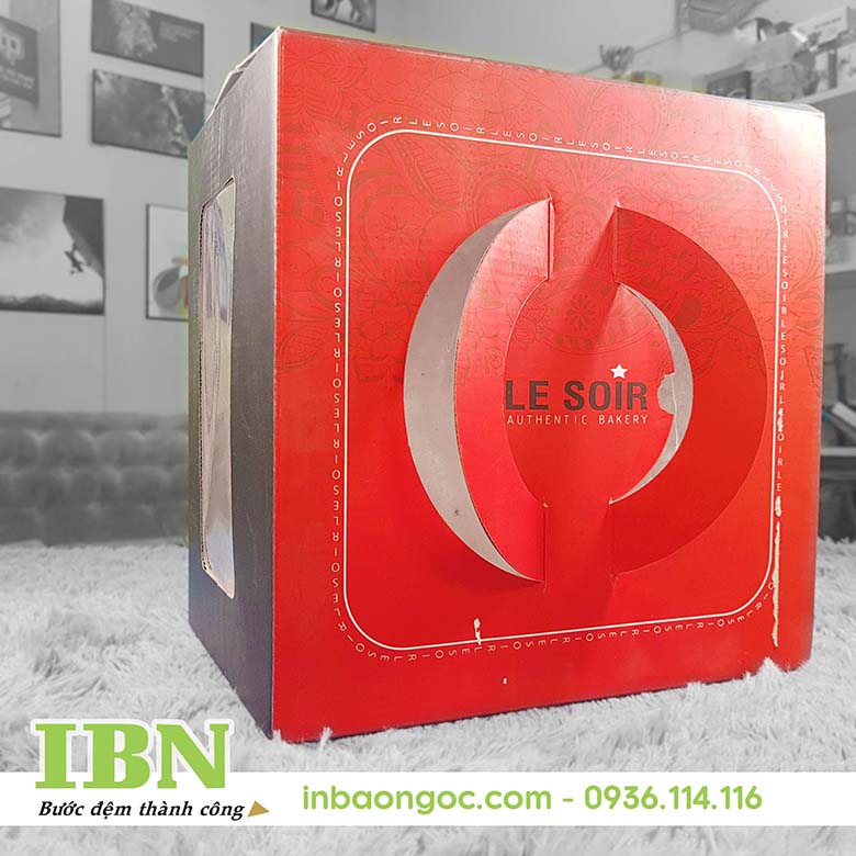 In logo lên hộp giấy chuyên nghiệp mang thương hiệu riêng