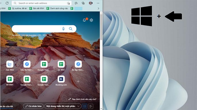 3 cách chia đôi màn hình máy tính sử dụng Win10 đơn giản