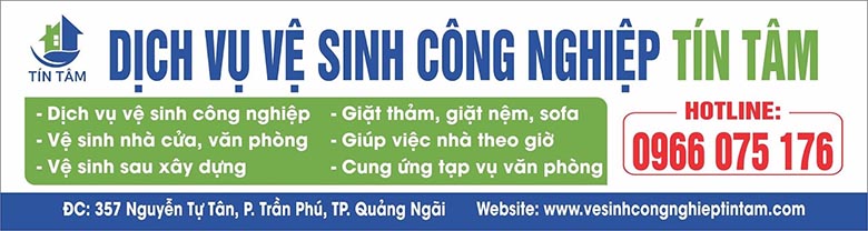 Dịch vụ vệ sinh công nghiệp tại Quảng Ngãi uy tín, chất lượng