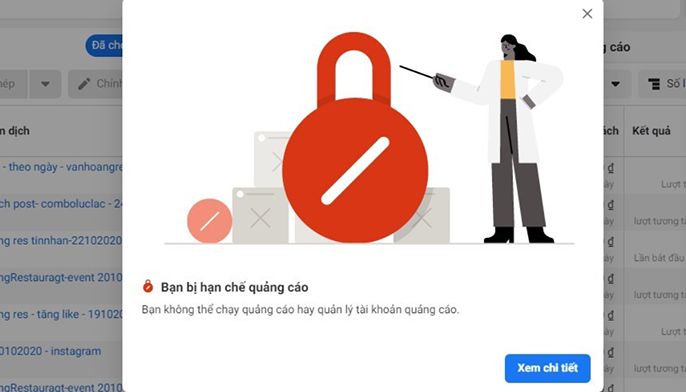 Tại sao tài khoản facebook bị hạn chế? Và cách khắc phục