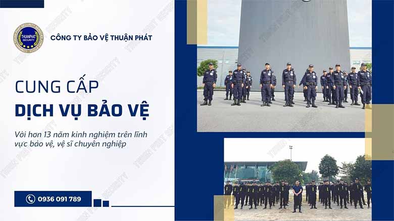 Bảo vệ Thuận Phát: Sự lựa chọn số 1 về dịch vụ bảo vệ nhà máy