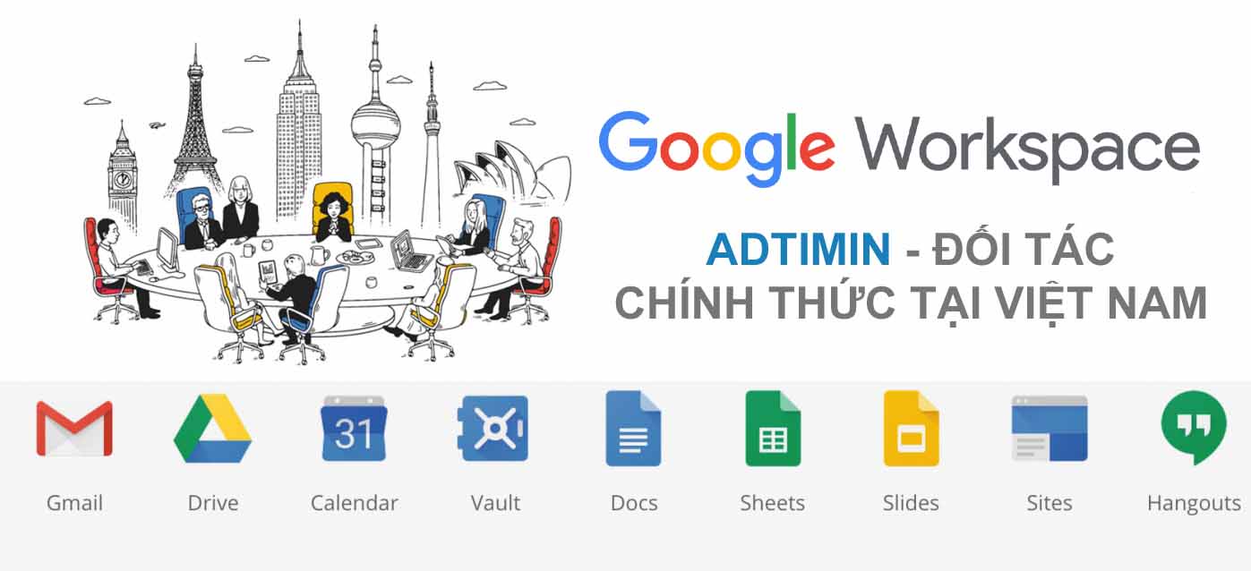 Google Workspace Tại ADTIMIN: Nền Tảng Hỗ Trợ Làm Việc Hiệu Quả Nhất 