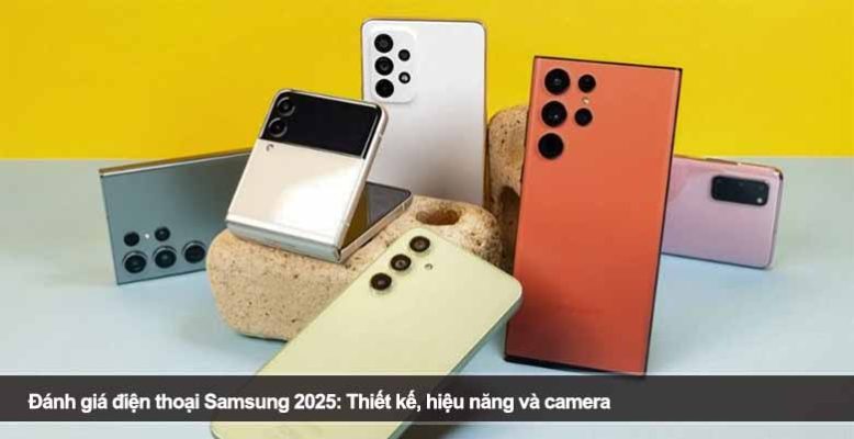 Đánh giá điện thoại Samsung 2025: Thiết kế, hiệu năng và camera