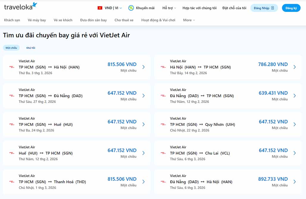 Kinh nghiệm săn vé máy bay Tết VietJet tiết kiệm chi phí