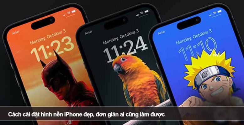 Cách cài đặt hình nền iPhone đẹp, đơn giản ai cũng làm được